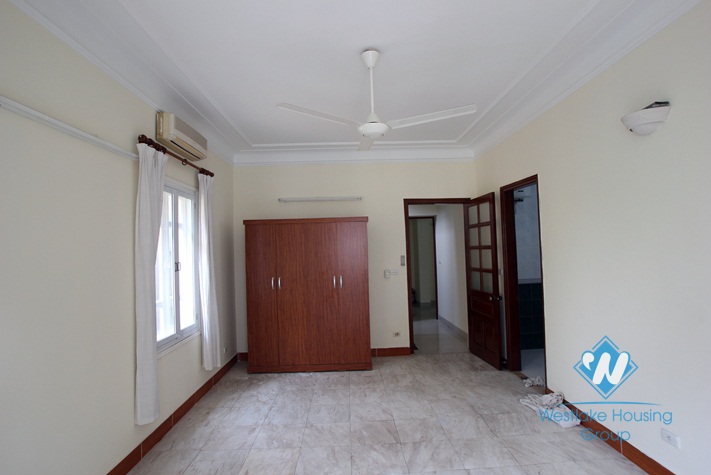 House with yard available for rent in To Ngoc van, Tay Ho district, Hanoi